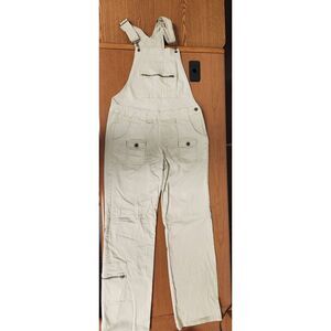 Gypsy jeans MEDIUM tan/Khaki bibs